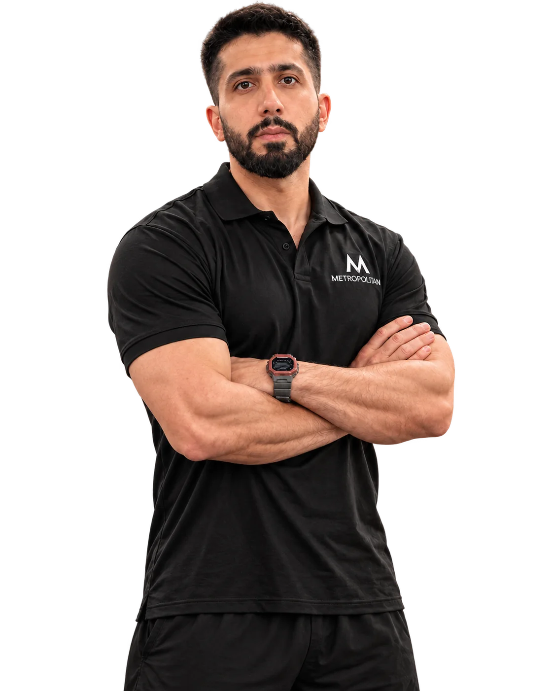 Portrait of Hamed Mazaheri, Metropolitan coach.